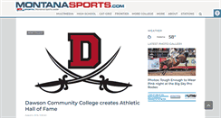 Desktop Screenshot of montanasports.com